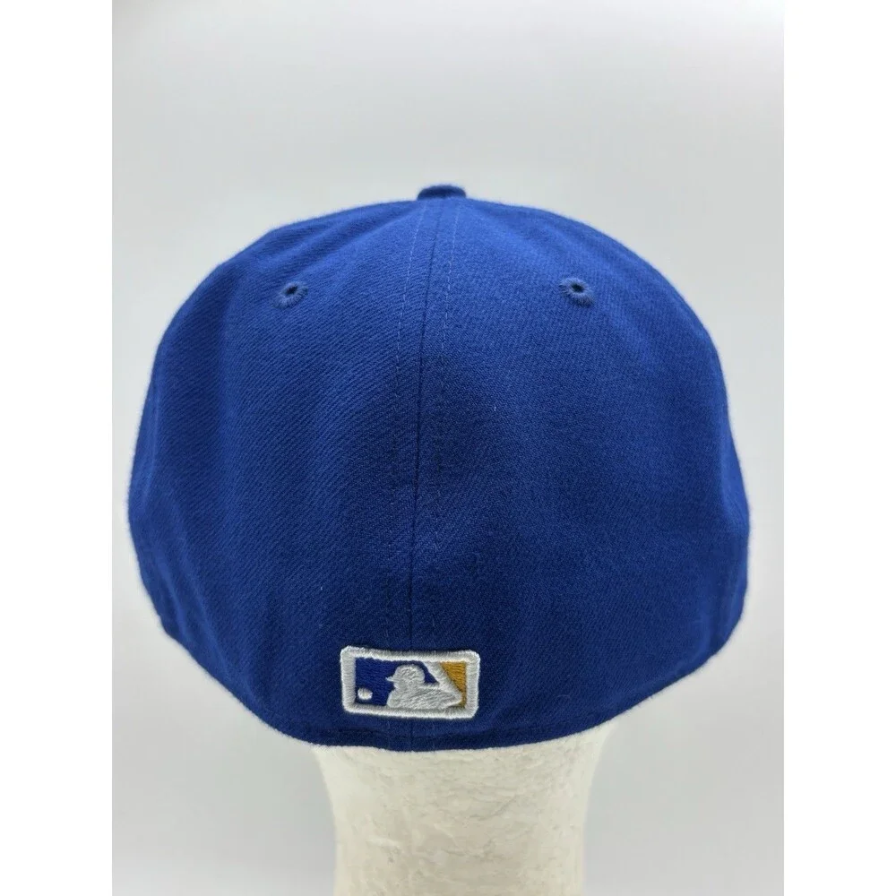Milwaukee Brewers New Era 59FIFTY Fitted Hat 6 7/8 Royal Blue MLB